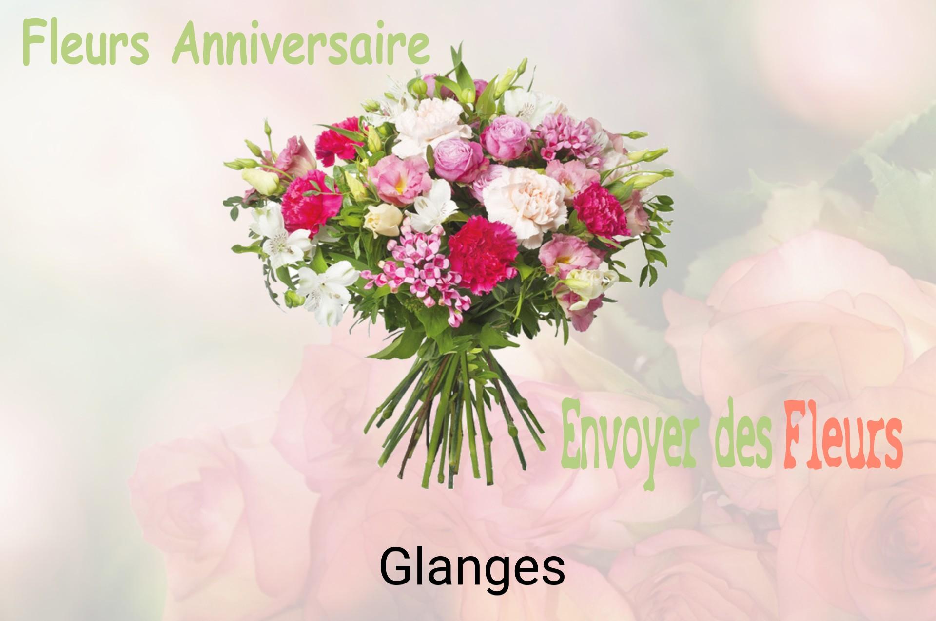 Bouquet de fleurs d’anniversaire livré à Glanges