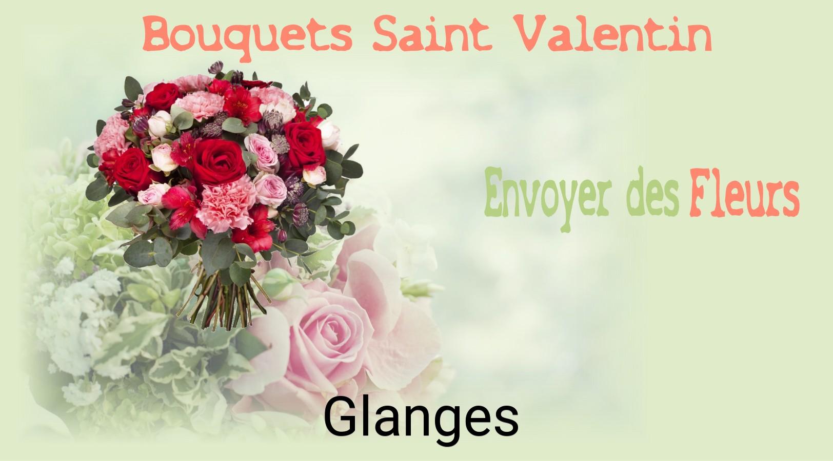 Roses de Saint-Valentin livrées à Glanges